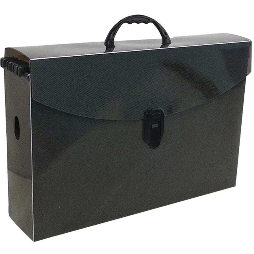 Maleta Plastica Com Alca Dellofine Fume Slim C/06 Susp Dello