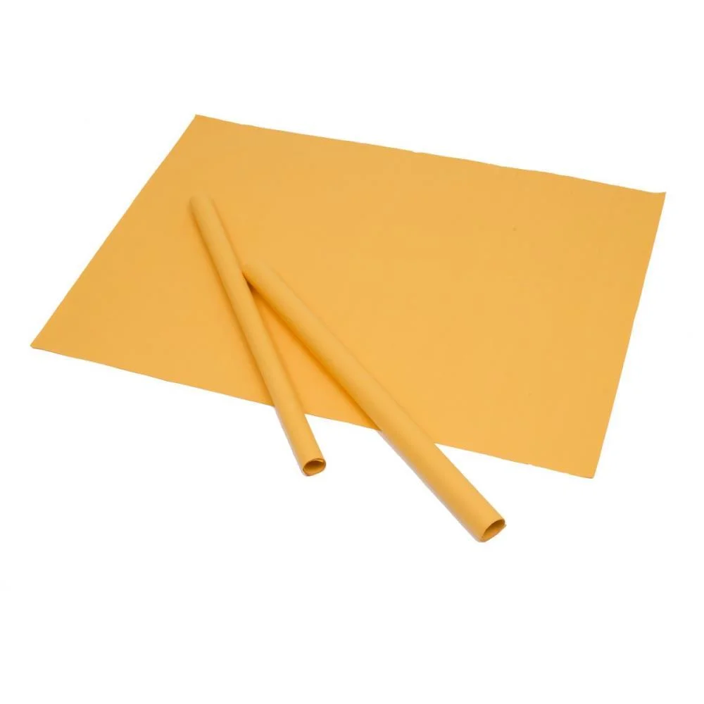 Papel Kraft Folha 66X96Cm 80G Ouro Reipel Com 100 Unidades