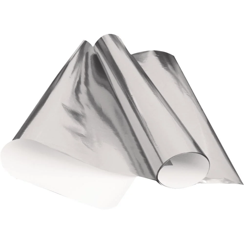 Papel Laminado 48X60Cm Prata V.m.p. (Pct.c/40)