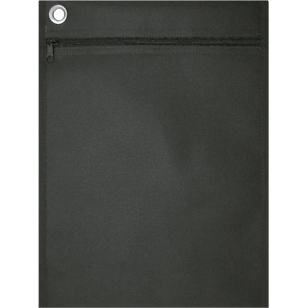 Pasta Malote Nylon 25X35Cm Preta Vertical Reflex (Pct.c/03)