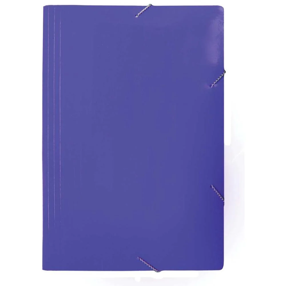 Pasta Aba Elastica Papel Oficio Azul Frama (Pct.c/20)