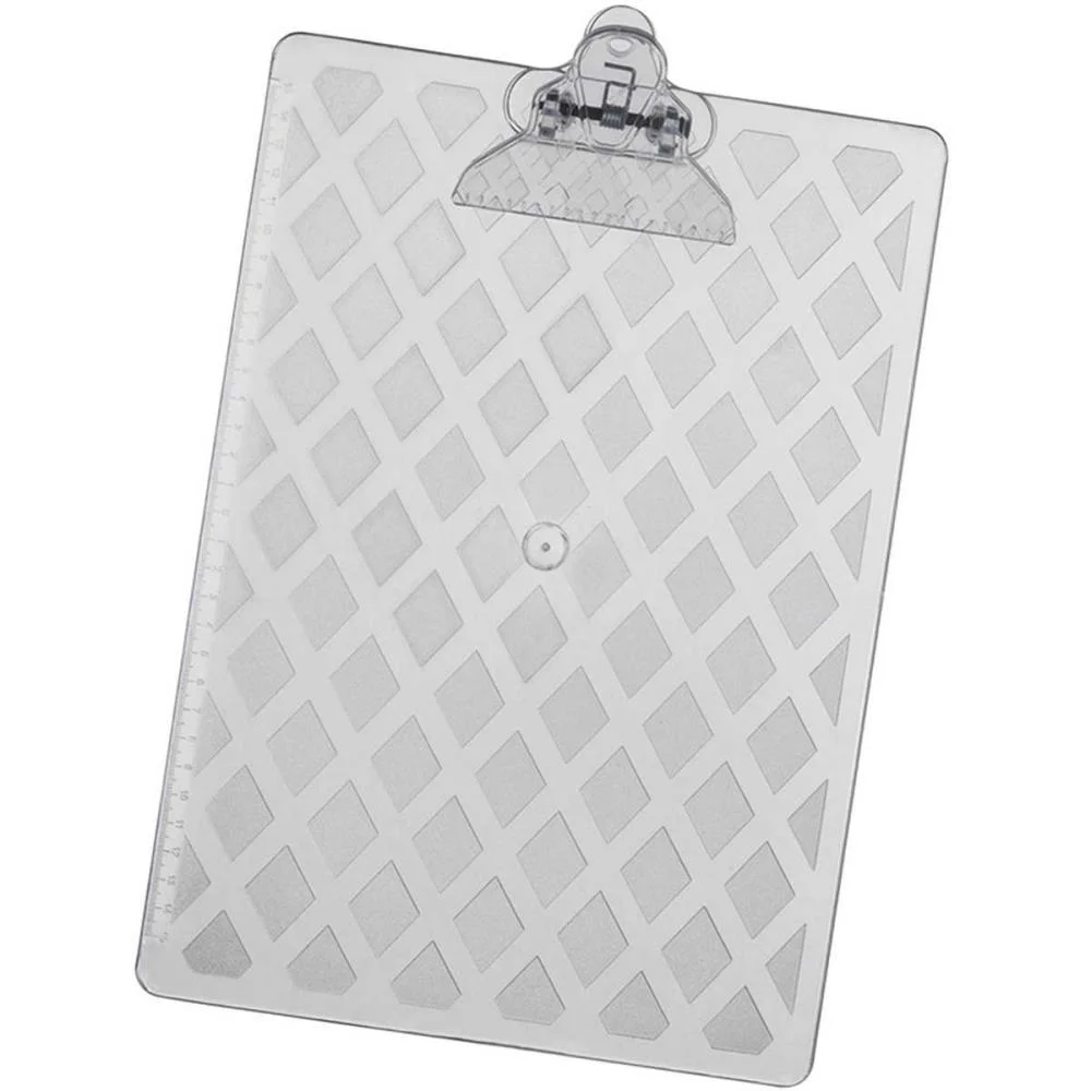 Prancheta Plastica Super Oficio Cristal Maxcril