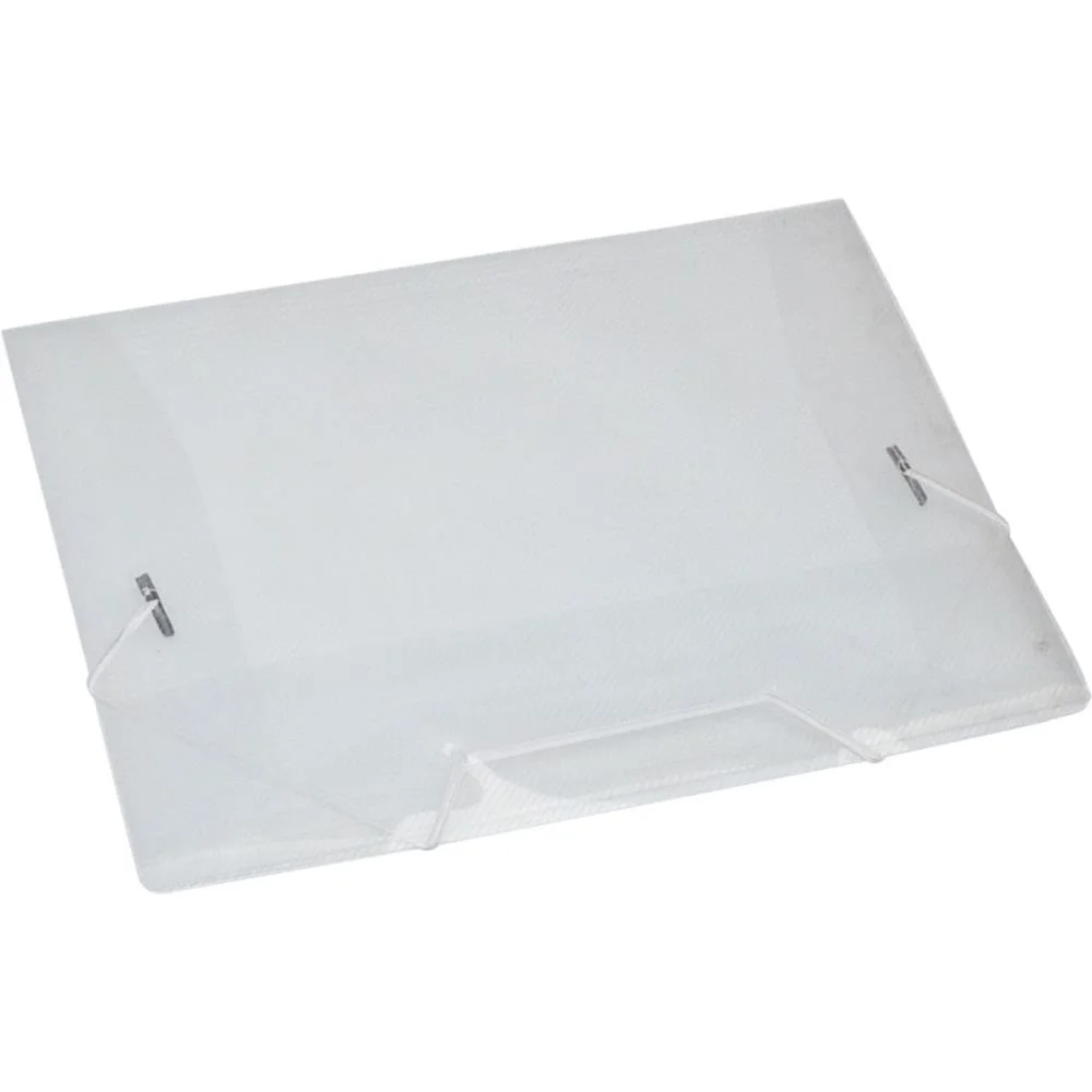 Pasta Aba Elastica Plastica Mini Cristal Acp (Pct.c/10)