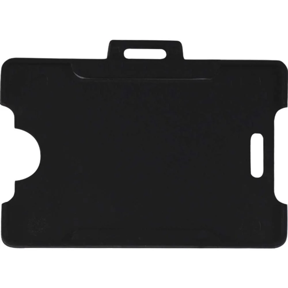 Protetor Para Cracha Plastico Preto 54X86Mm Reflex (Cx.c/50)
