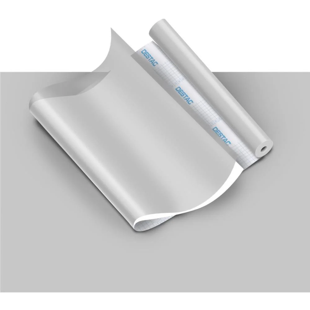 Plastico Adesivo Transparente Destac 45Cm X 25M V.m.p. (Rolo)