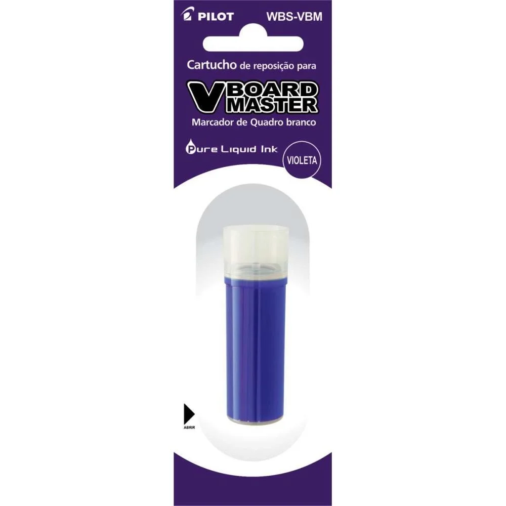 Tinta Marcador Quadro Branco Refil 5,5Ml Violeta Wbs-Vbm Pilot (Cx.c/12)