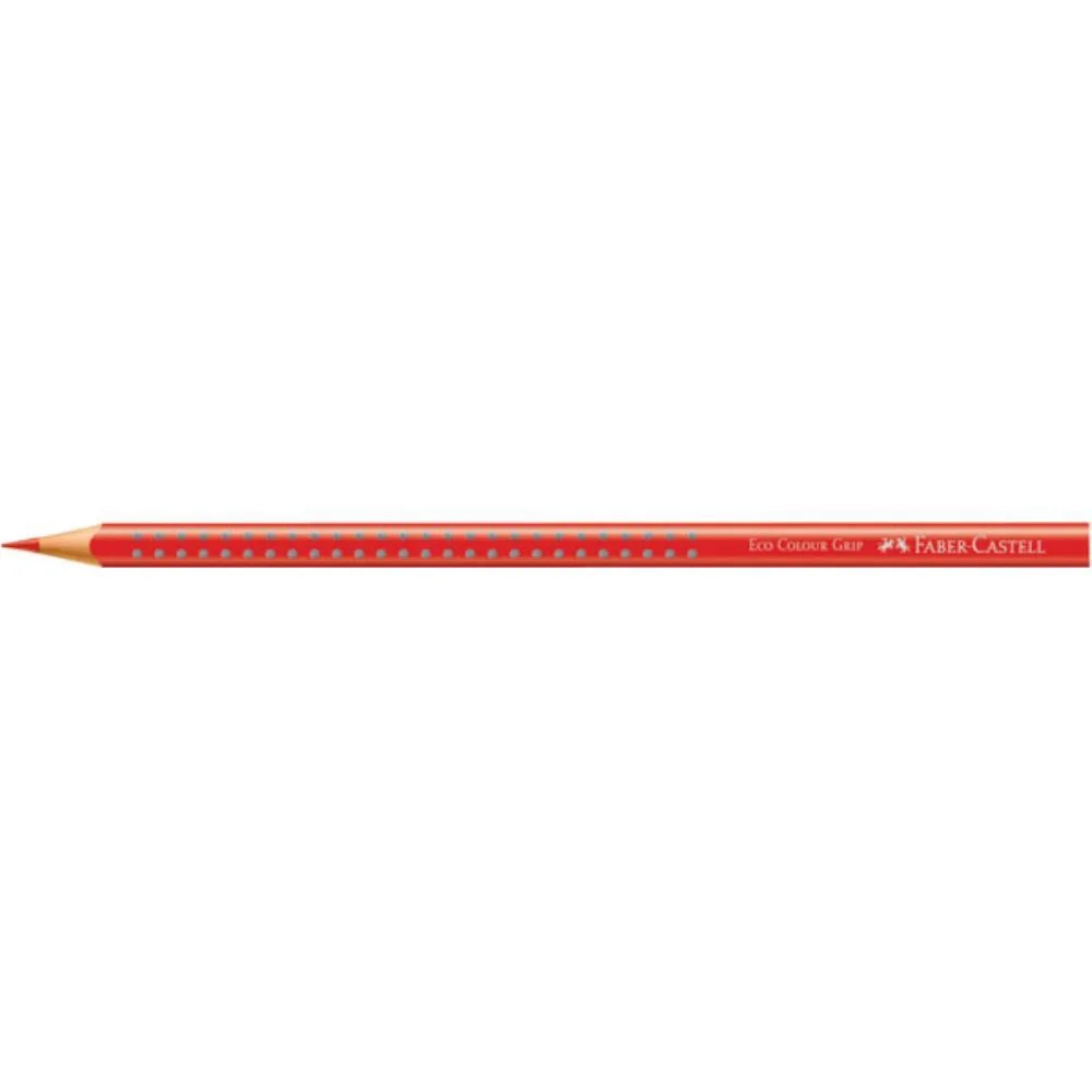 Lapis De Cor Triangular Ecolapis Grip 12Cores Lata Faber-Castell (Pct.c/04)