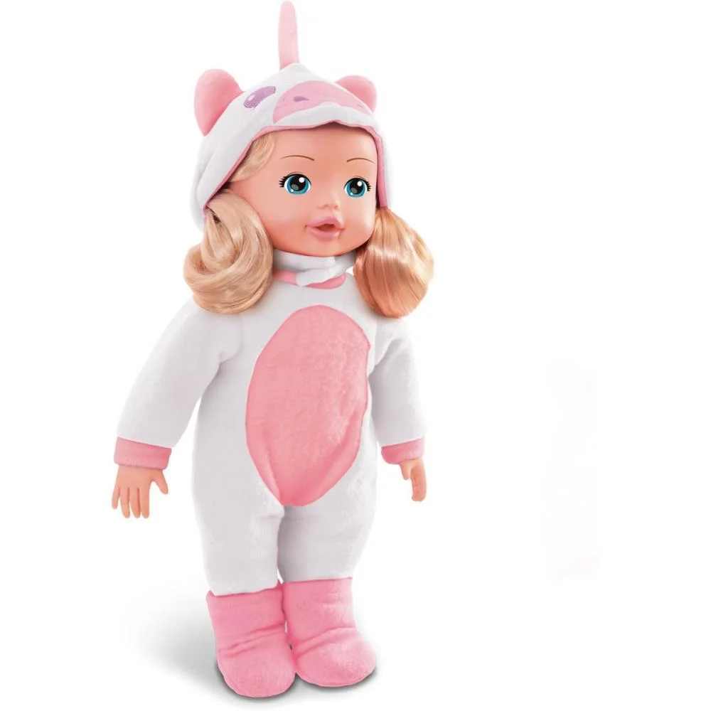 Boneca Lari And Me Unicornio 34Cm. Roma