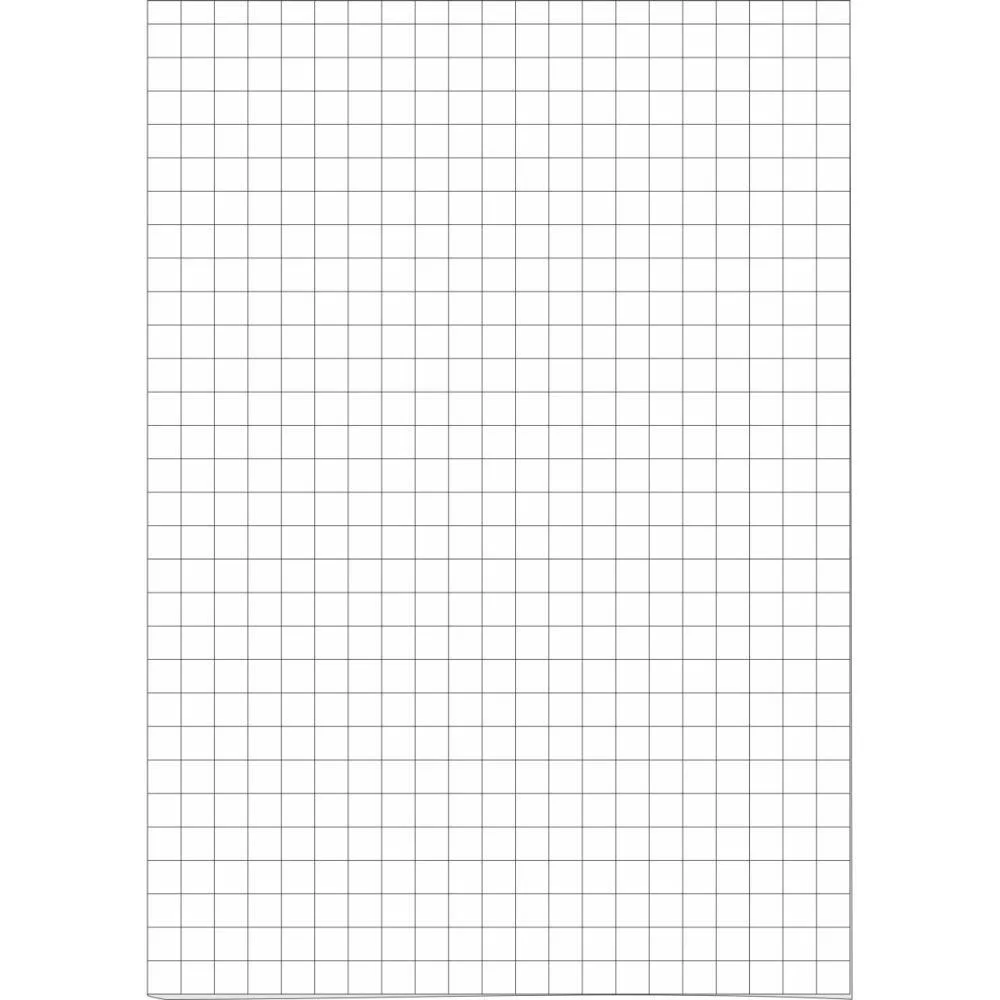 Papel Almaco Quadriculado 1X1Cm Tamoio C/ 200 Unidades
