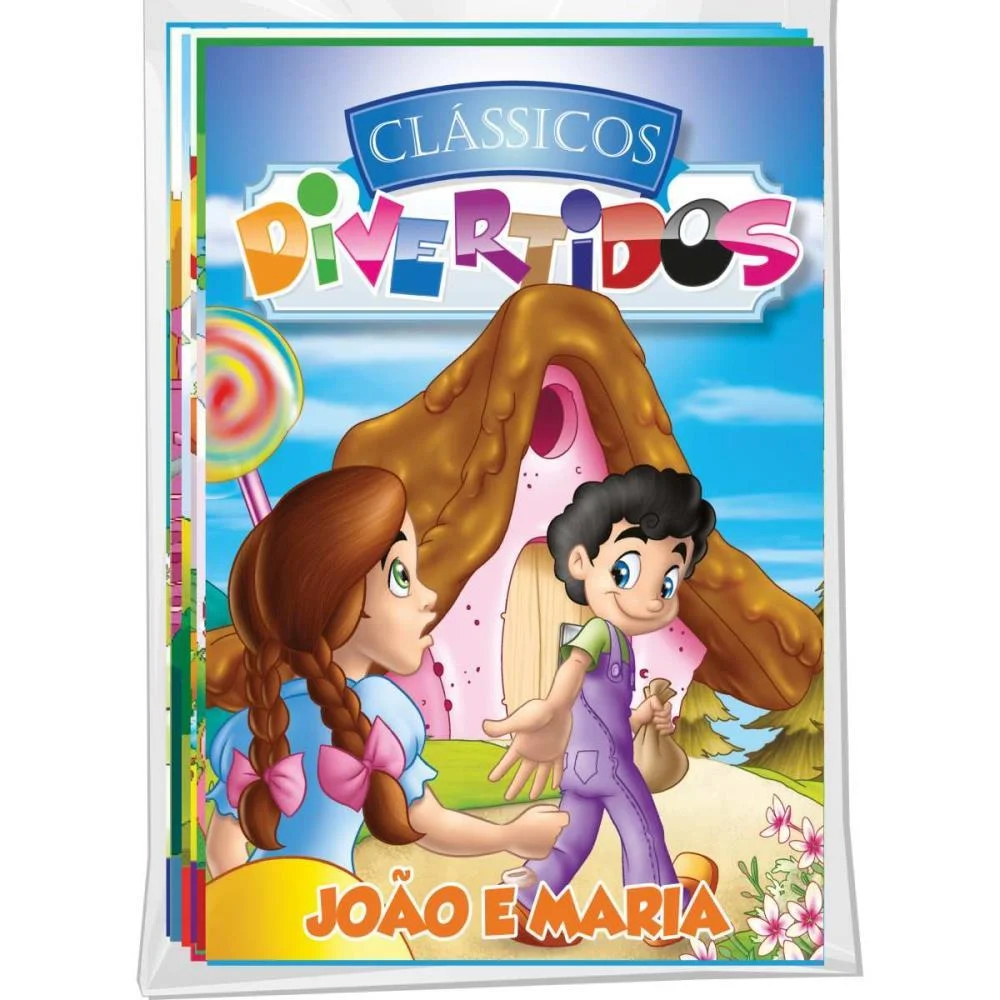 Livro Infantil Ilustrado Classicos Divertidos Bicho Esperto (Pct.c/08)