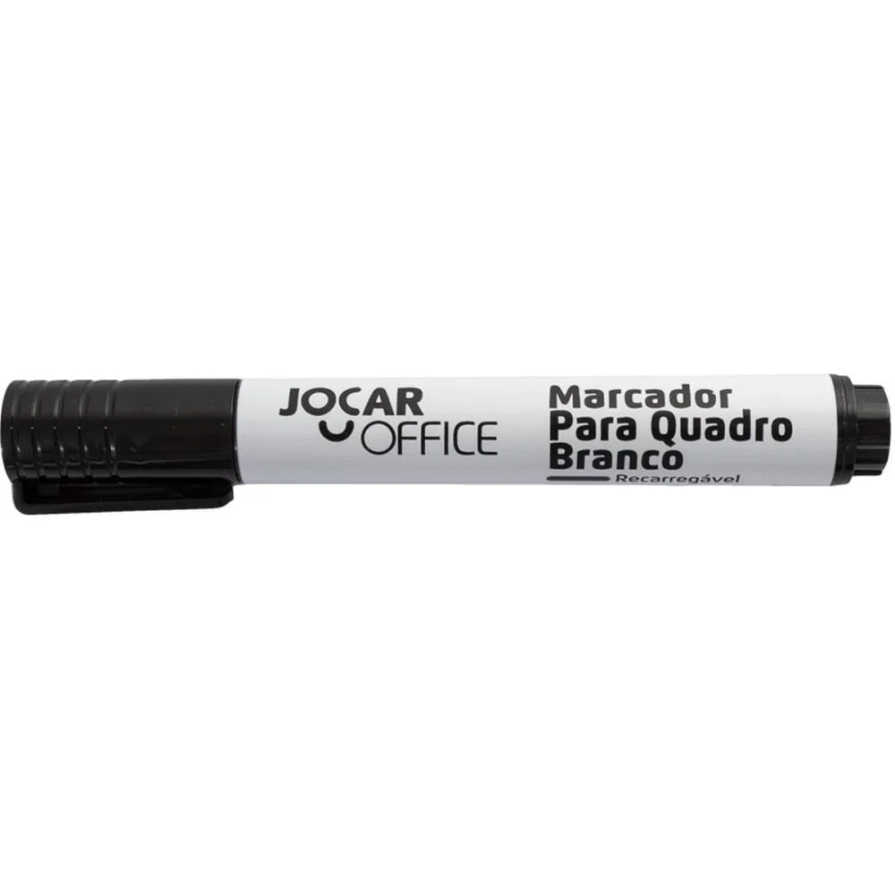 Pincel Quadro Branco Jocar Recarregavel Preto Leonora (Cx.c/12)