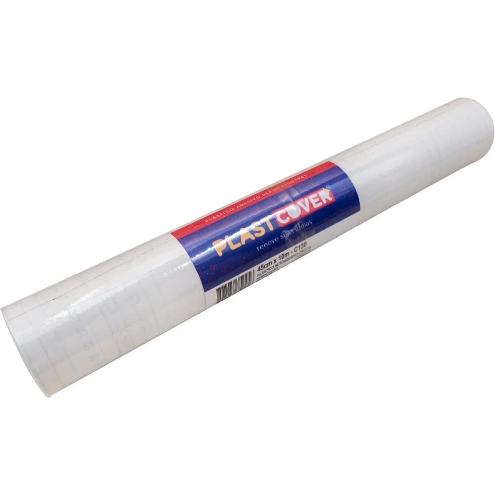Plastico Adesivo Transparente 45Cm X 25M 0,70 Contact (Rolo)
