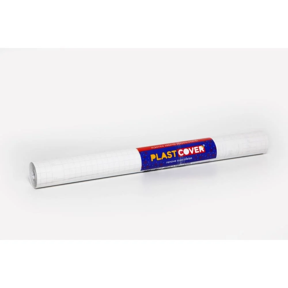 Plastico Adesivo Transparente 45Cm X 10M 0,60 Contact (Rolo)
