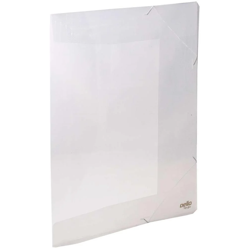 Pasta Aba Elastica Plastica A3 Cristal Top Line Dello (Pct.c/05)