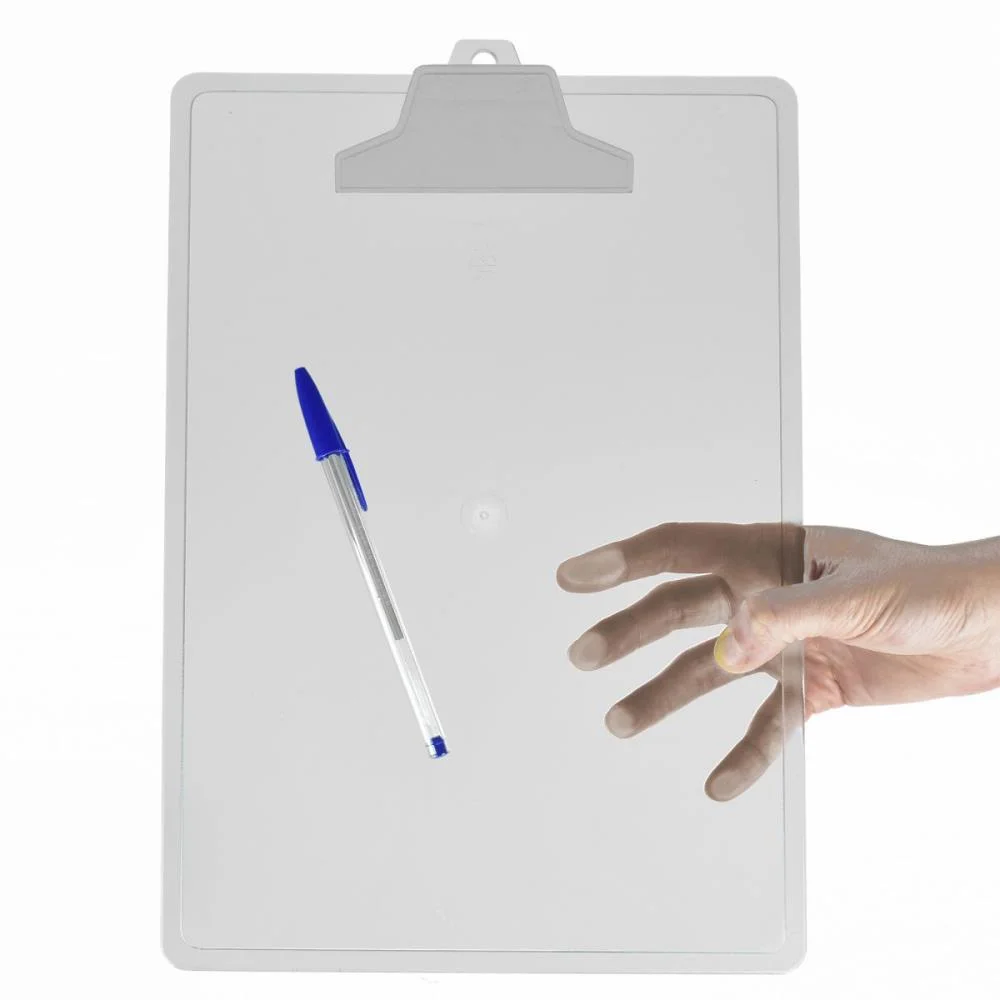 Prancheta Plastica A4 Pop C/Prendedor Plast.crist Acrimet