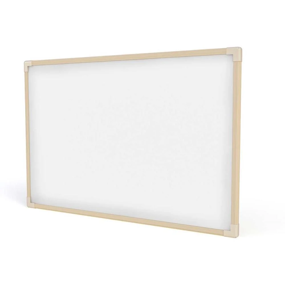 Quadro Branco Moldura Madeira 060X040Cm Neo Stalo (Pct.c/02)
