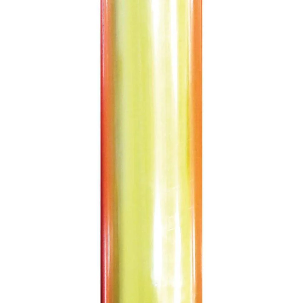 Papel Celofane 90Cmx1.00M.poli  Amarelo Gala Embalagens (Pct.c/50)