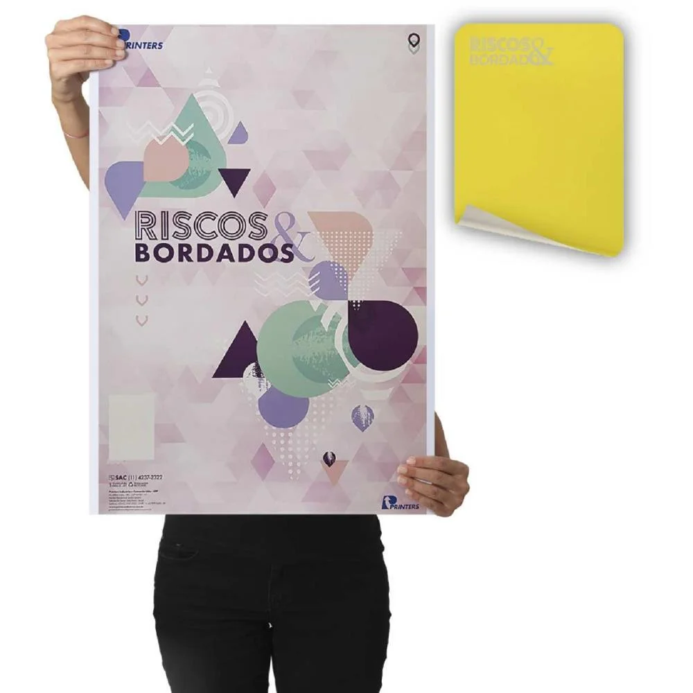 Papel Carbono Para Costura Riscos E Bordados Amarelo Printers (Cx.c/100)