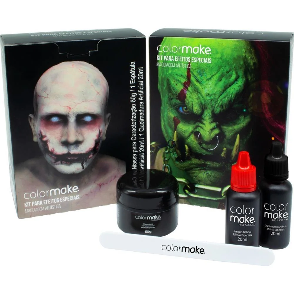 Pintura Facial Kit Efeitos Especiais Profis. Colormake (Kit)