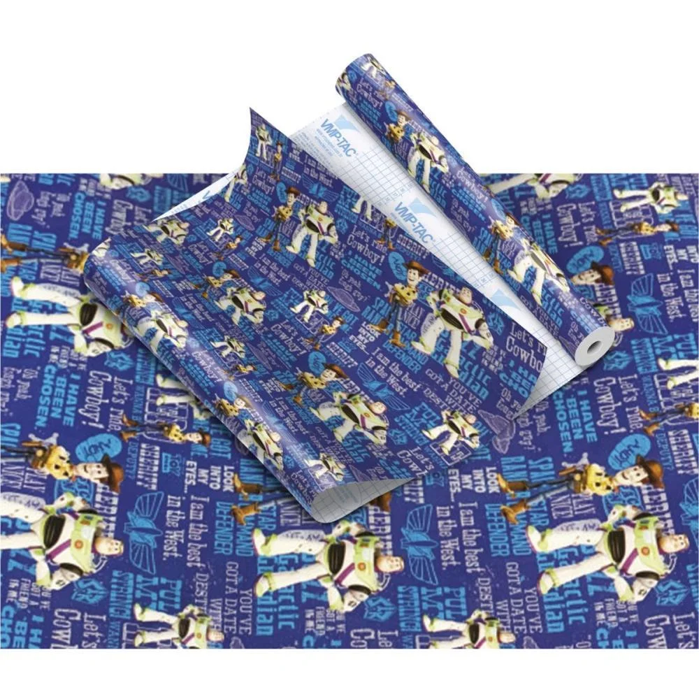 Plastico Adesivo 45Cmx10M Toy Story Pvc Mod. 994 V.m.p. (Rolo)