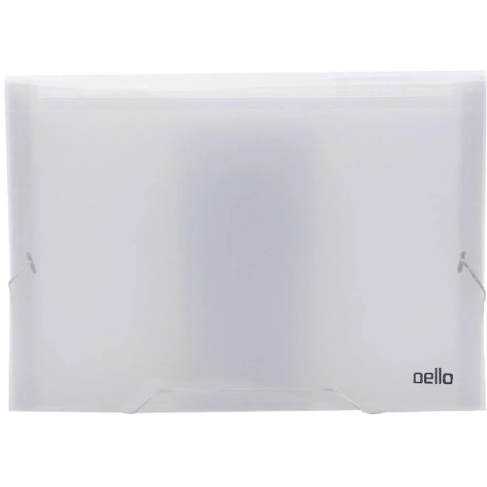 Pasta Sanfonada Plastica A4 31 Divisorias Cristal Pp Li Dello