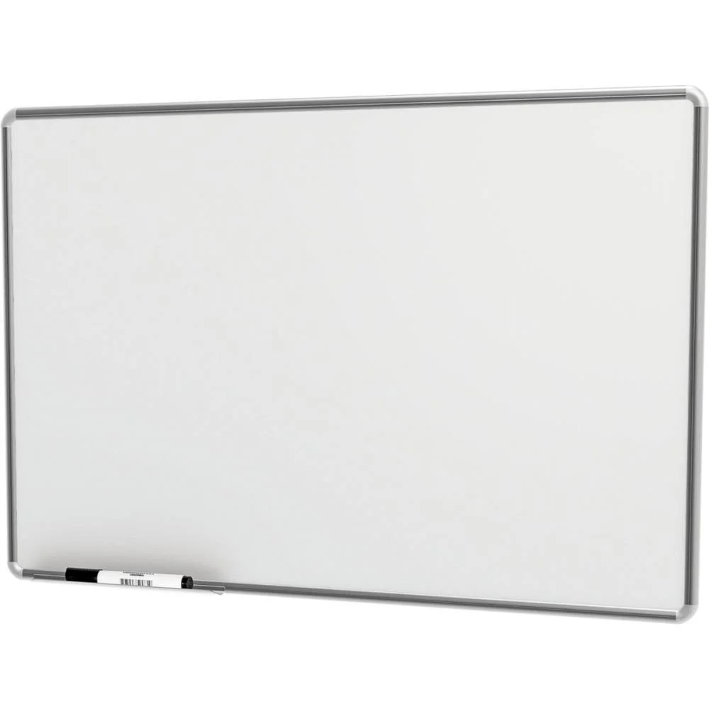 Quadro Branco Moldura Aluminio 070X50Cm. Popular Stalo (Pct.c/02)
