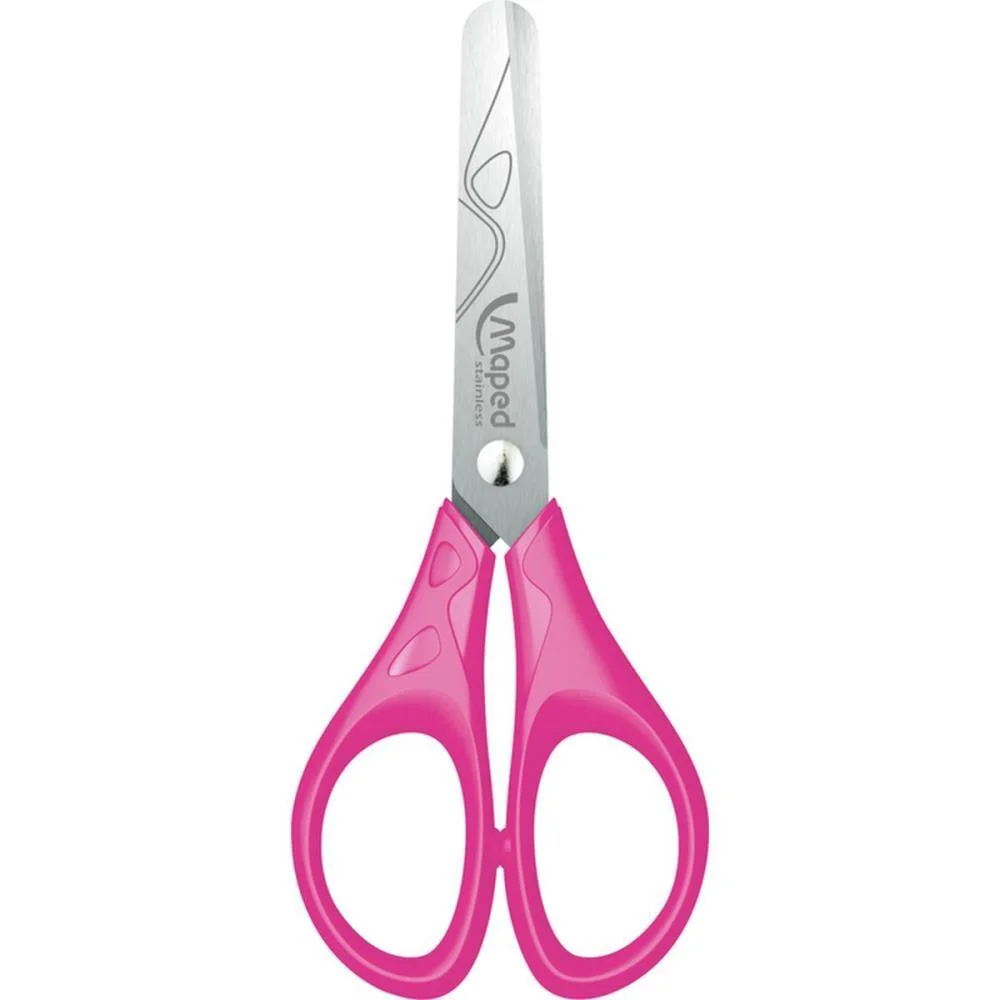 Tesoura Escolar Pulse Jacare 13Cm. Cores Sorti Maped C/ 24 Unidades