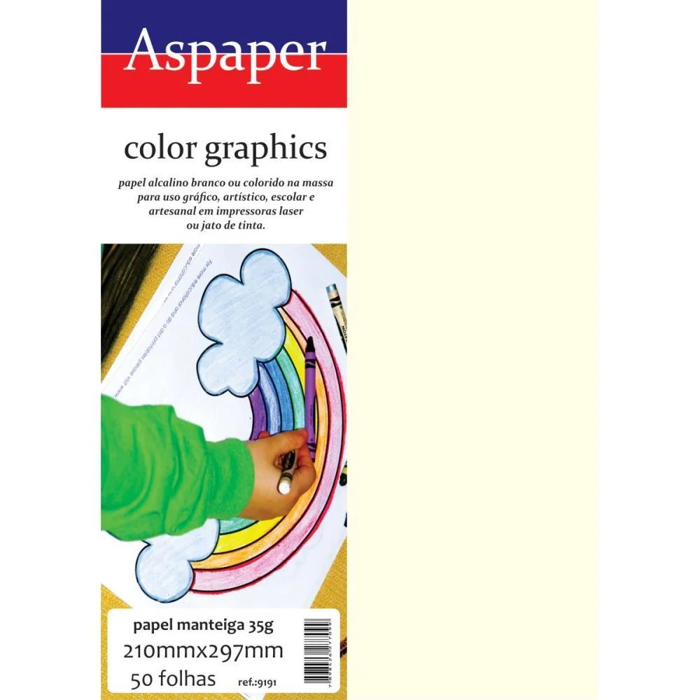 Papel Manteiga 35G.a4 210X297Mm. Usa Folien (Pct.c/50)