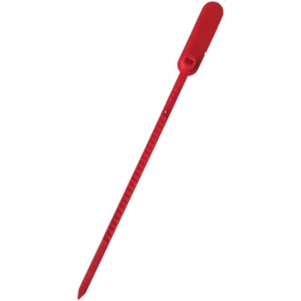 Lacre Para Malote Vermelho Escada Pp 16Cm. Tykheplas C/ 100 Unidades
