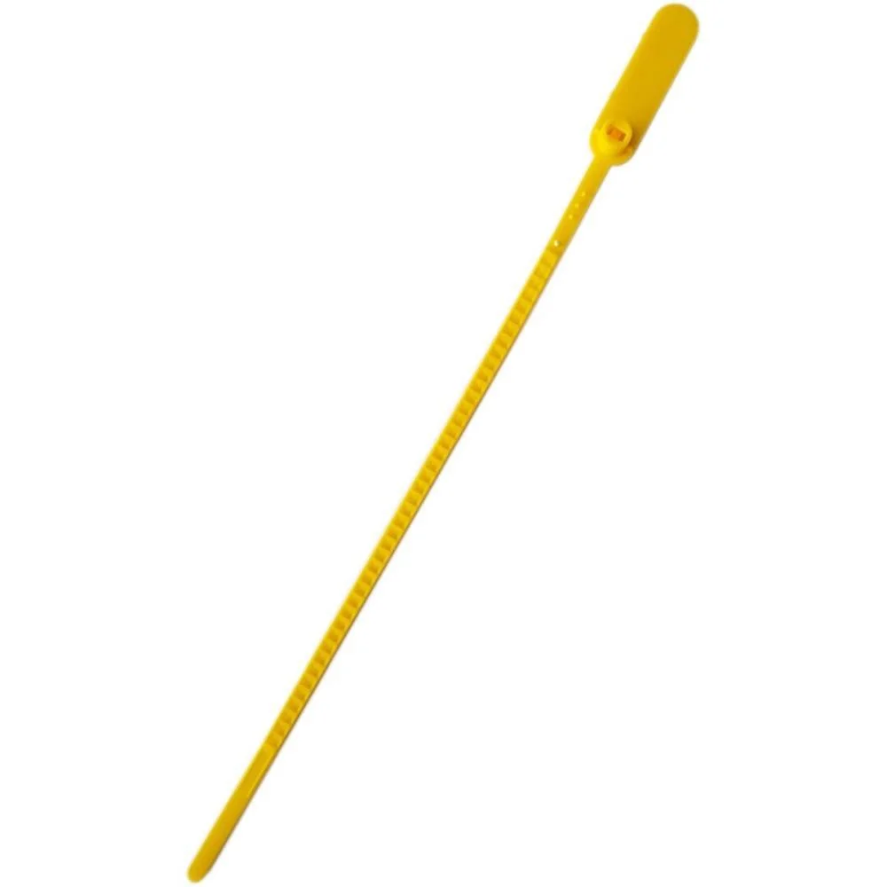 Lacre Para Malote Amarelo Escada Pp 23Cm. Tykheplas C/ 100 Unidades