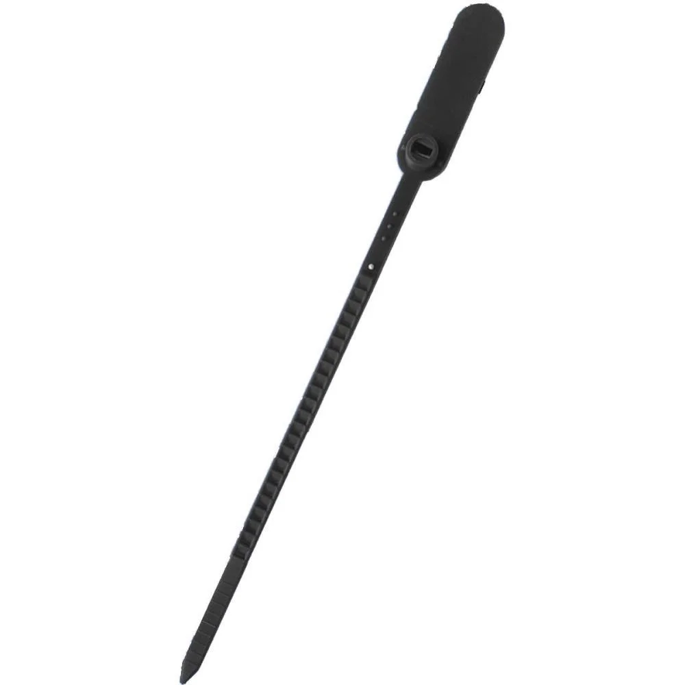 Lacre Para Malote Preto Escada Pp 23Cm. Tykheplas C/ 100 Unidades