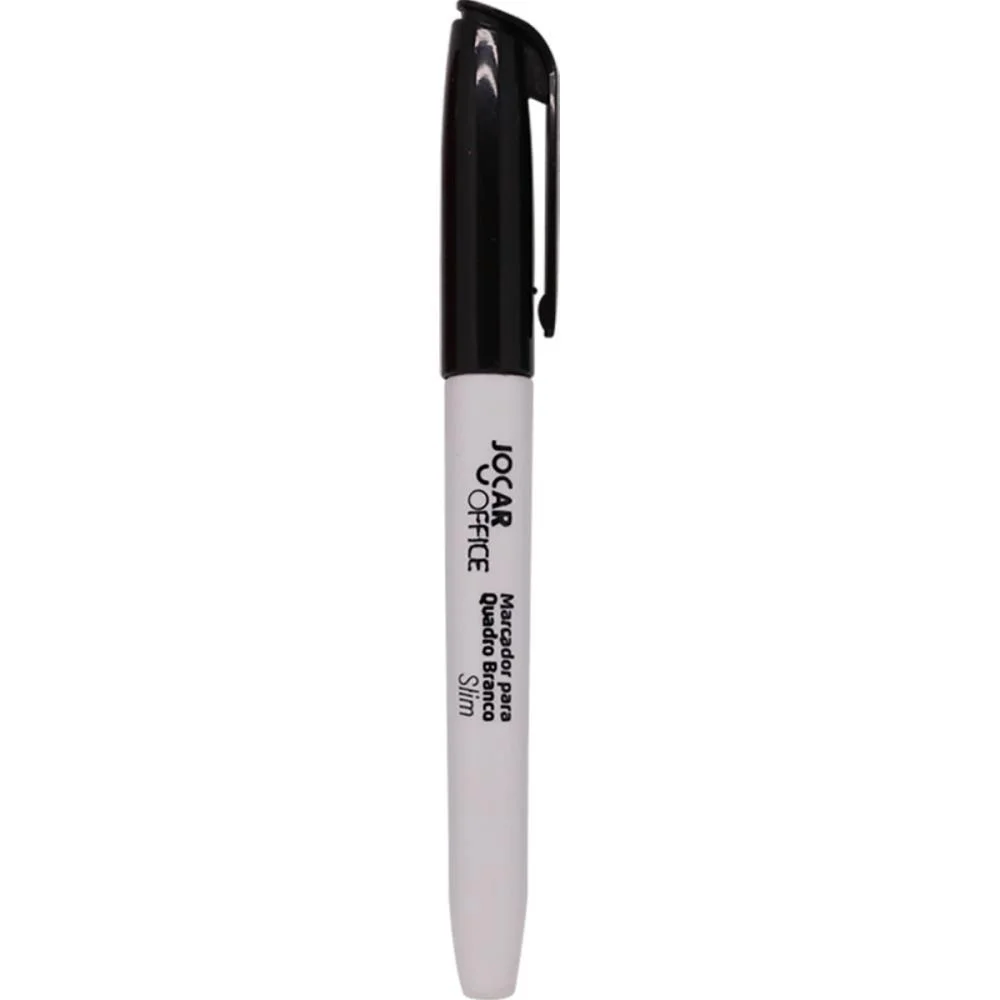 Pincel Quadro Branco Jocar Slim Preto Leonora (Cx.c/12)
