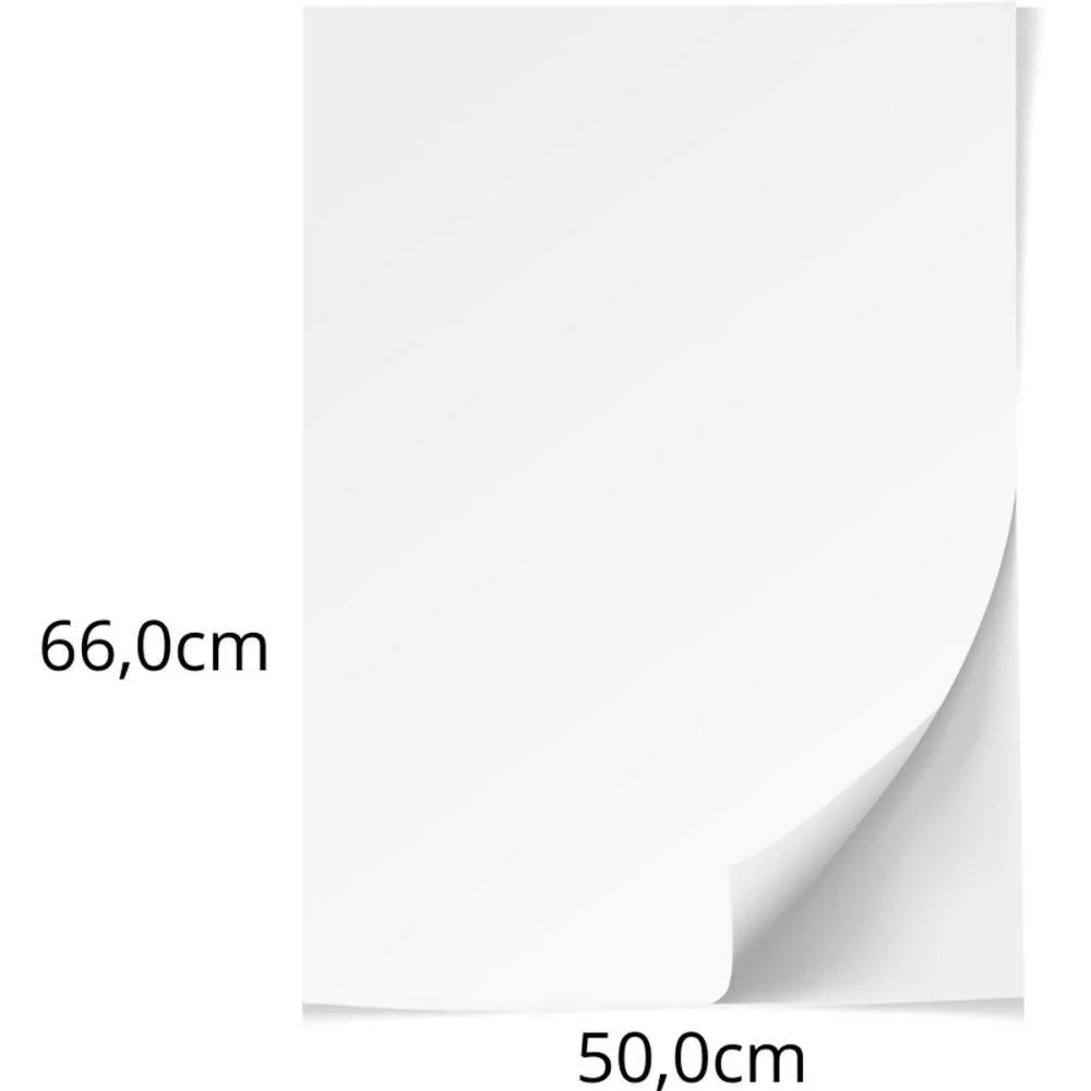 Papel Cartolina Branca Escolar 50X66 140G. Scrity C/ 100 Unidades