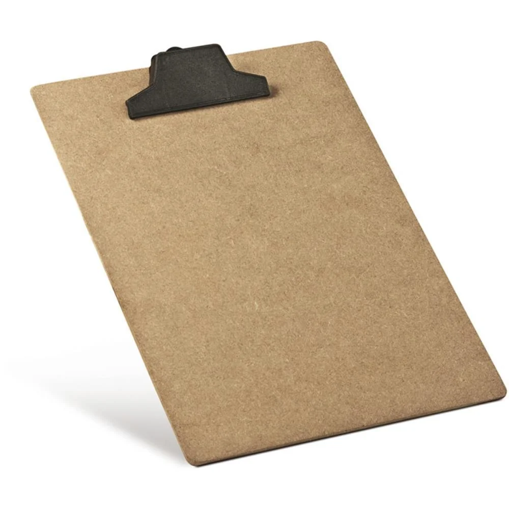 Prancheta Duratex Oficio Mdf C/Prendedor Plast. Acrimet (Cx.c/06)