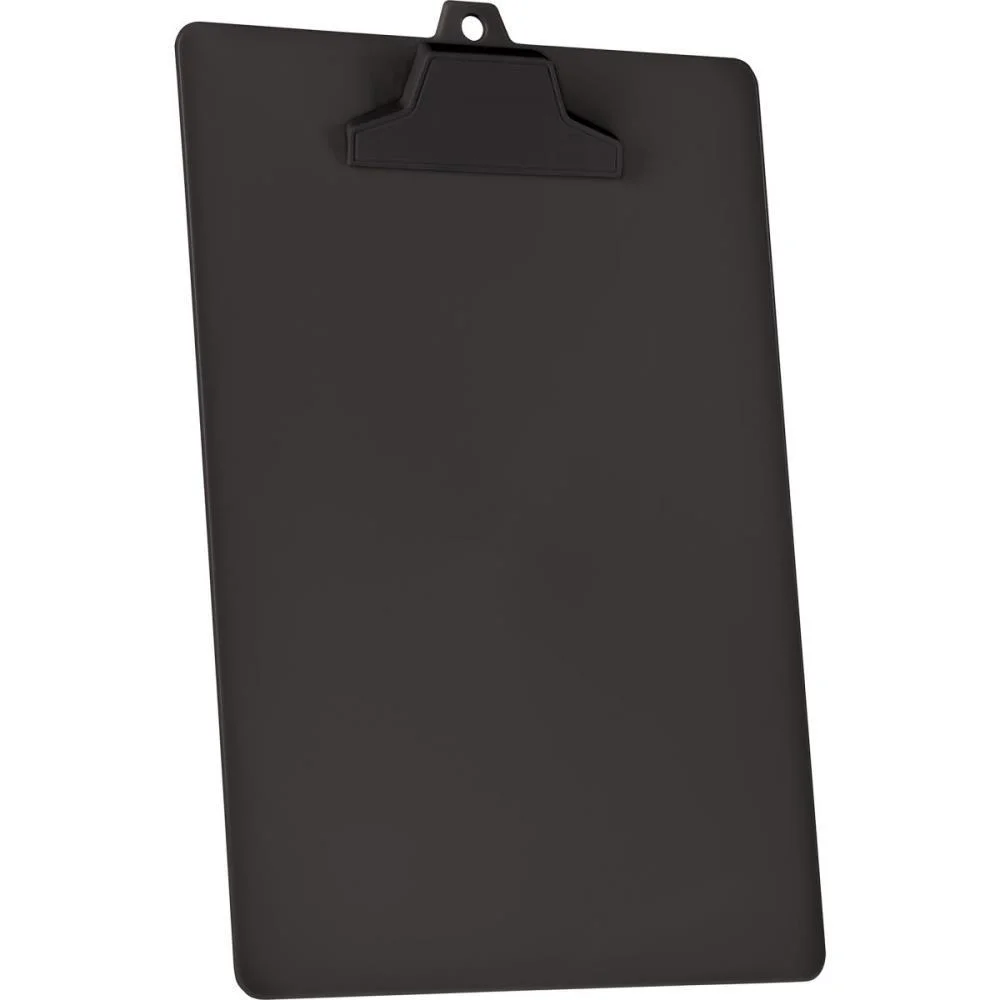 Prancheta Plastica Of/A4 C/Prend. Plast. Preto Acrimet (Cx.c/02)