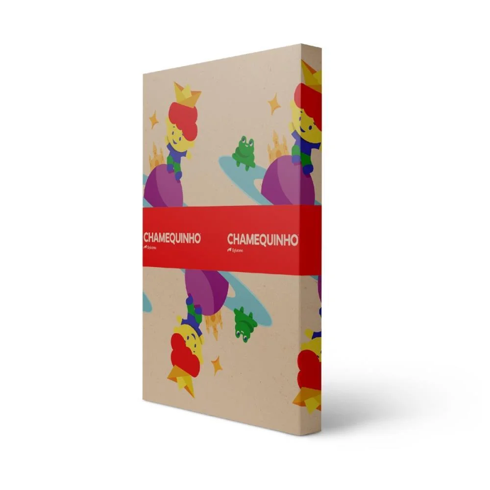 Papel Cartolina Branca Escolar 50X66Cm.140G. Chamex C/ 100 Unidades
