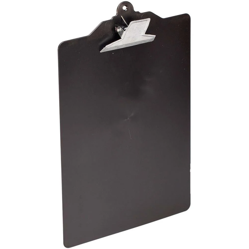 Prancheta Plastica A4 C/Prend.metal Linha Black Carbrink