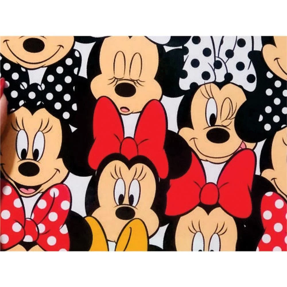 Plastico Adesivo 45Cmx10M Minnie V.m.p. (Rolo)