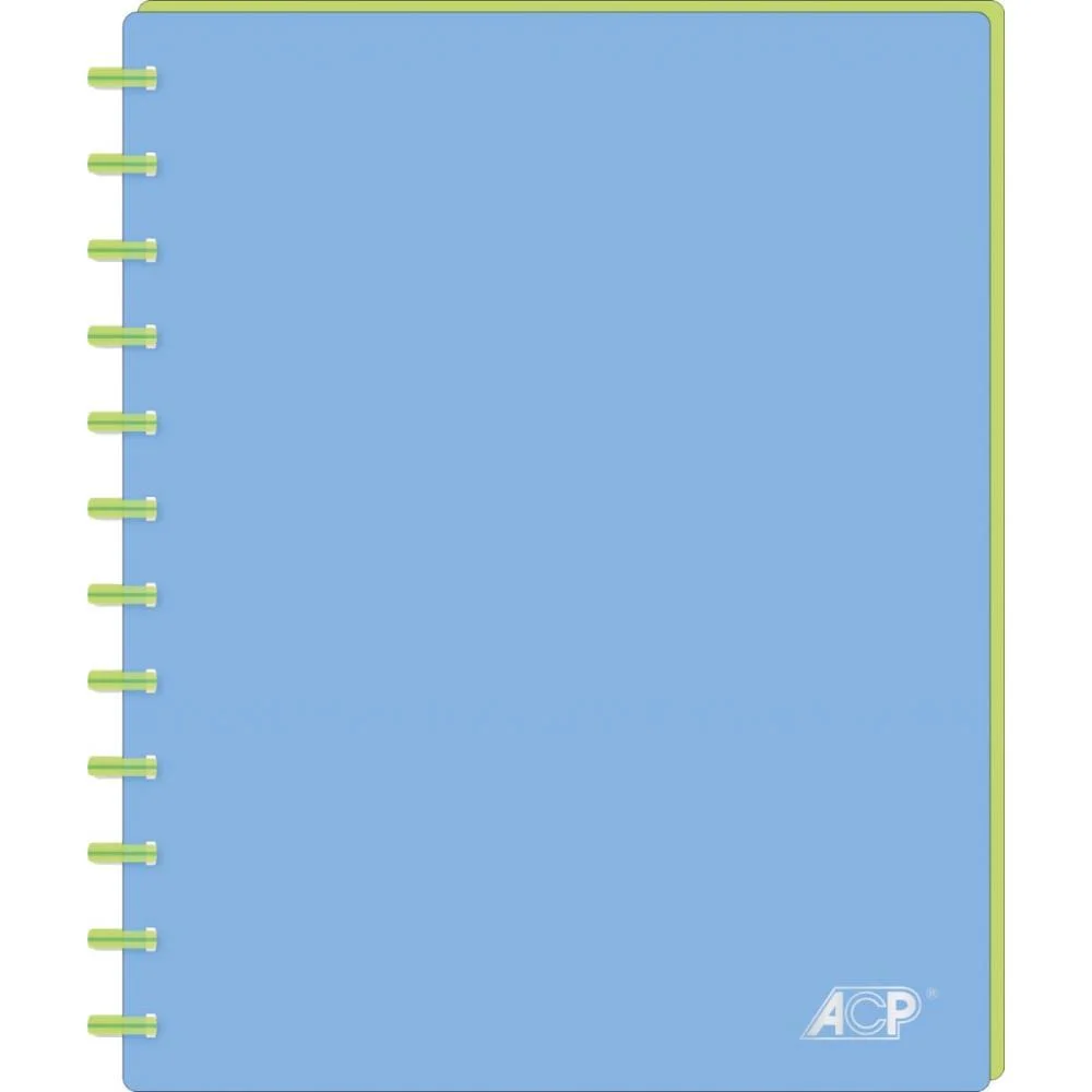 Pasta Catalogo A4 Candy Pp 30 Env. Azul/Verde Acp