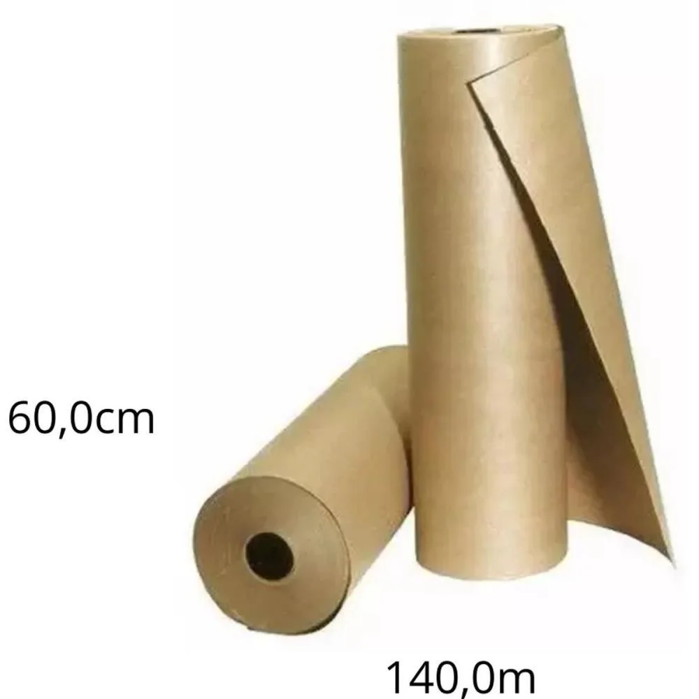 Papel Kraft Bobina 60Cm X 140M 80G. Monolucido Scrity (Bobina)