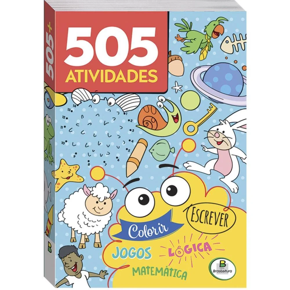 Livro De Atividades 505 Ativ.cp.glitter 15X22 288P Todolivro