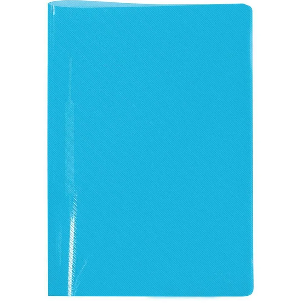 Pasta Grampo Trilho Plastica Oficio Azul Dac (Pct.c/10)