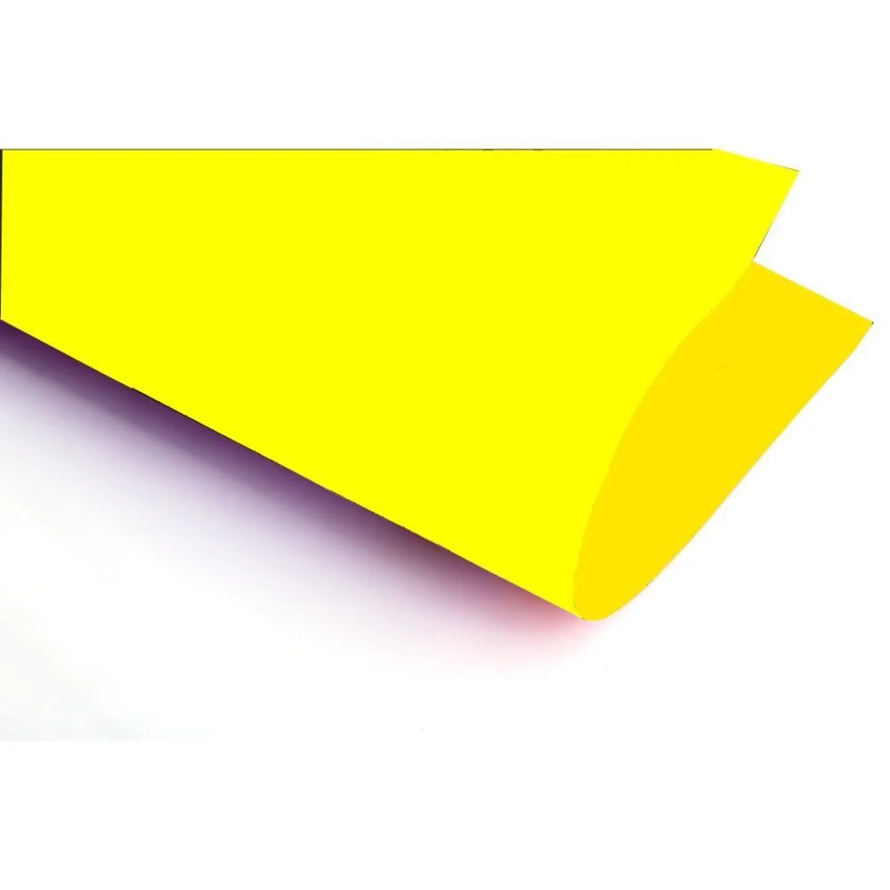 Papel Cartolina Dupla Face Color Set 48X66Cm Amarelo Reipel (Pct.c/20)