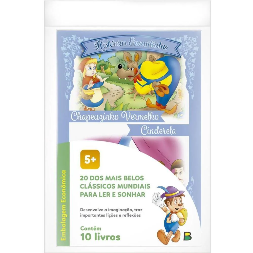 Livro Infantil Ilustrado Historias Encantad.8F.13,5X20C Todolivro (Dp.c/100)
