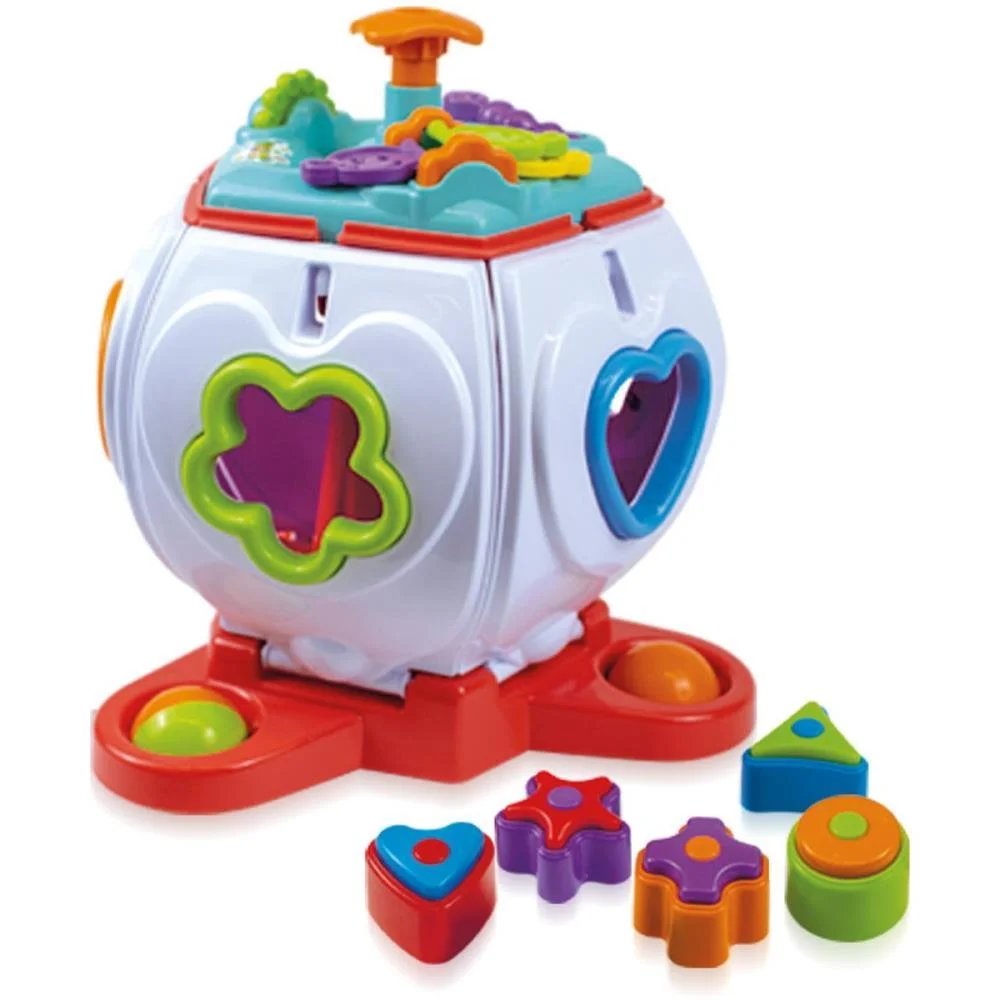 Brinquedo Educativo Pentaformas C/Som E Blocos Maral