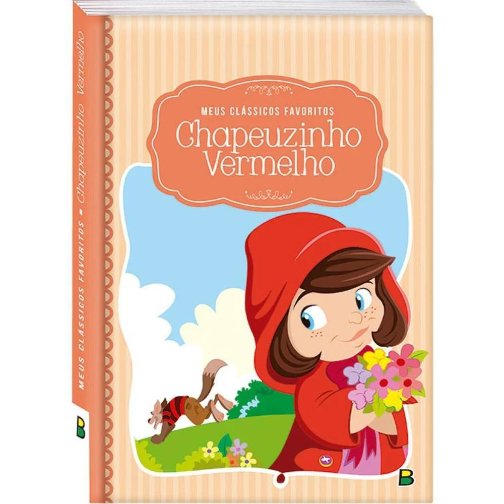 Livro Infantil Ilustrado Chapeuzinho Vm C.d 18X22 14Pg Todolivro