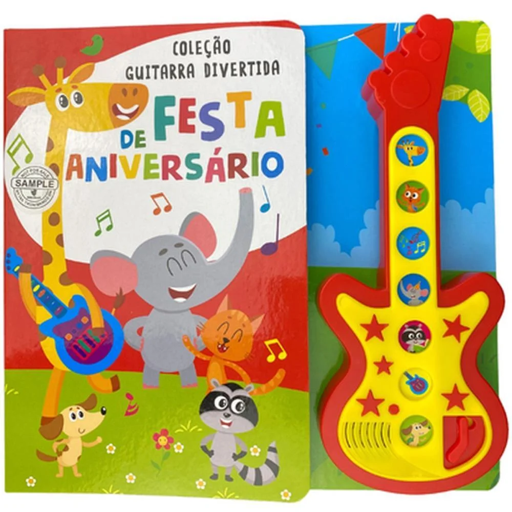 Livro Sonoro Festa De Aniversario 15X23Cm Online Editora