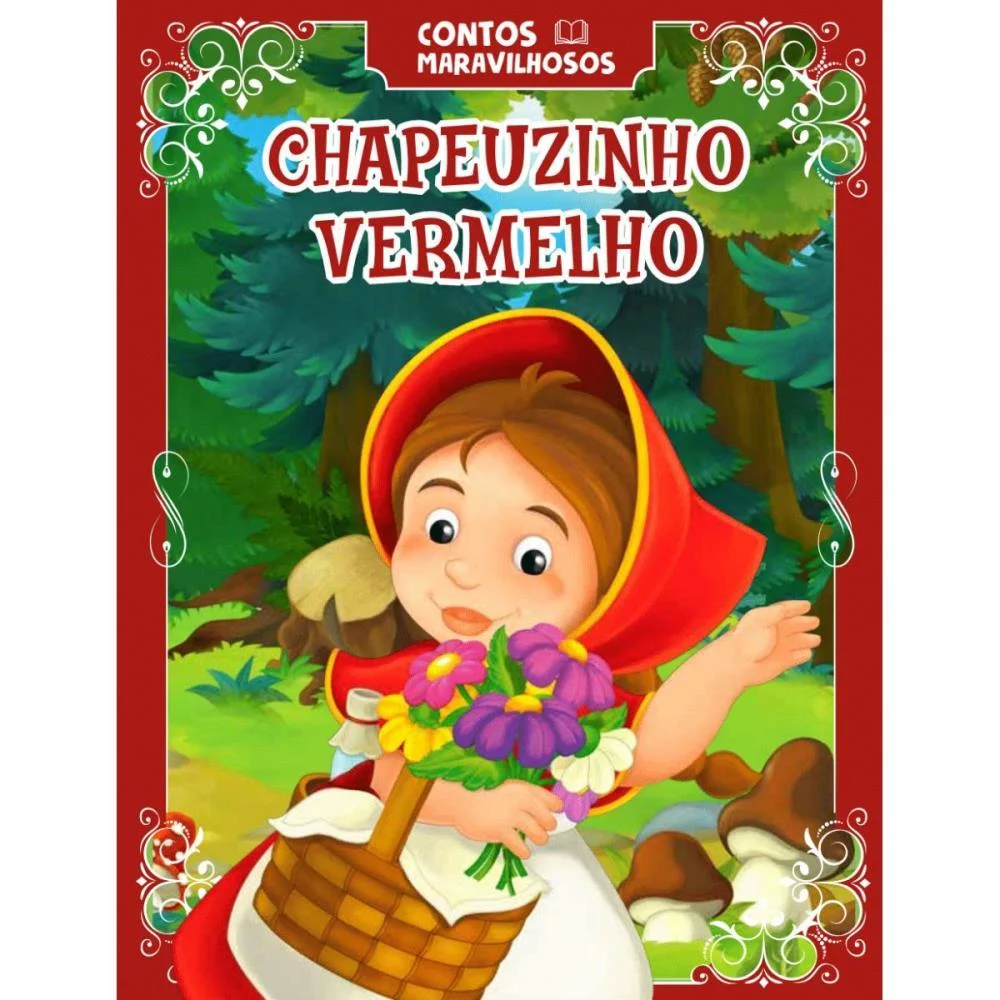 Livro Infantil Ilustrado Chapeuzinho Vermelho Online Editora