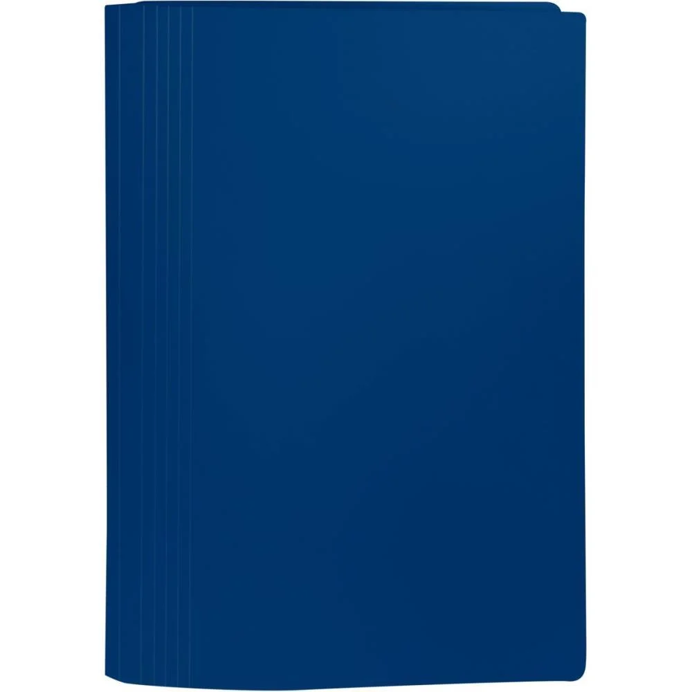 Pasta Classificador Rapido Plastica Com Grampo Azul Dello (Pct.c/10)