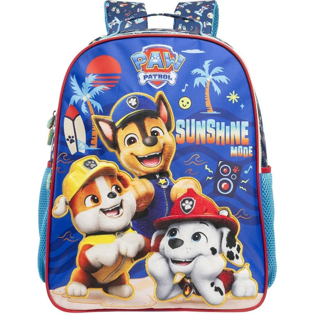 Mochila Infantil Patrulha Canina Sunshine R Gr Xeryus
